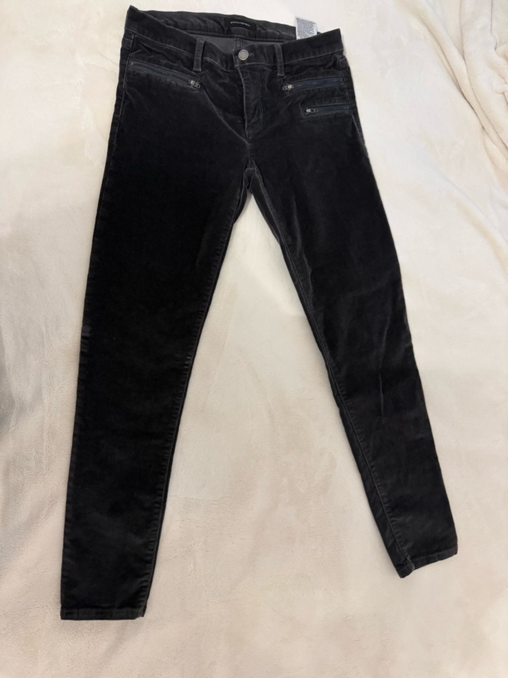 Banana Republic Black Corduroy Slim Pants